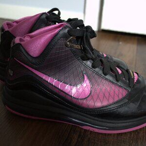 Fire Nike Air Max Lebron VII Black/Pink (2010)